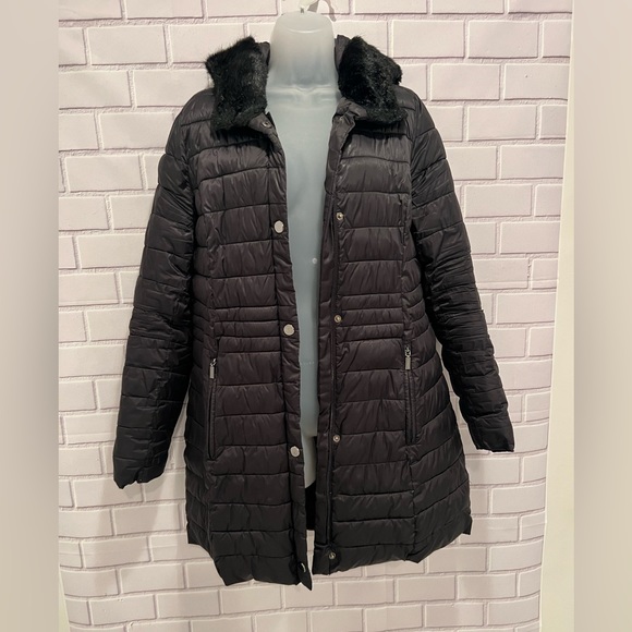 LAUNDRY women black winter jacket /size M - Picture 3 of 13